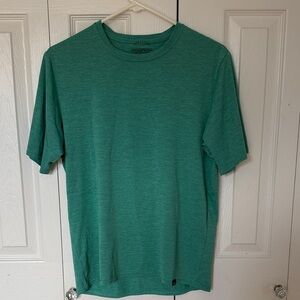 Patagonia Men's Heather light Teal Crew T-Shirt